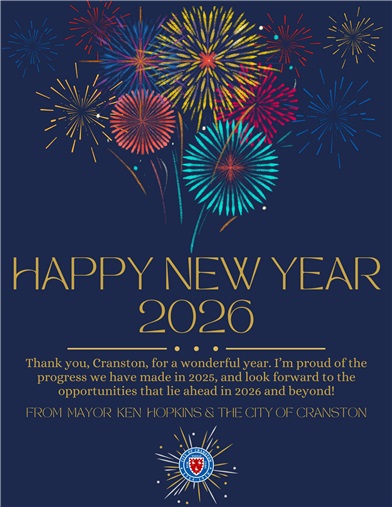 Happy New Year, from Mayor Ken Hopkins!